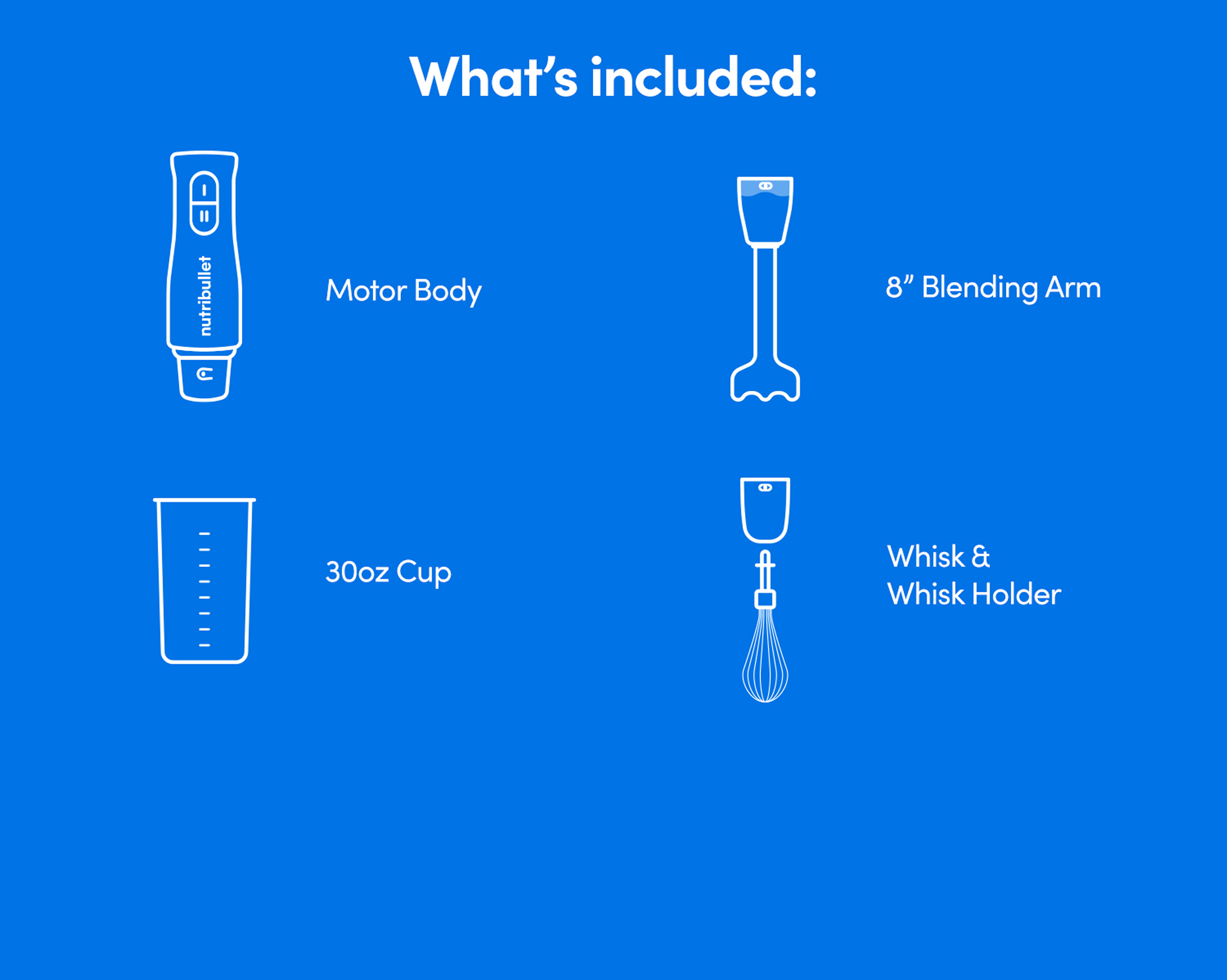 nutribullet Lite Immersion Blender - Image 9